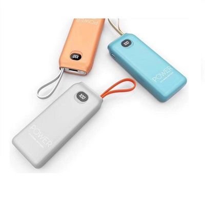 CE Rohs 225mm Li Polymer Pocket Power Bank 10000mah