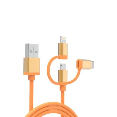 Round C89 Mfi Lightning 2.4A 6ft Usb Charger Cable