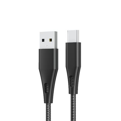 USB A To Type C 2.0 480Mbps 2m Usb Type C Charger Cord 5V 3A