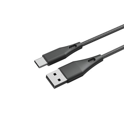 USB A To Type C 2.0 480Mbps 2m Usb Type C Charger Cord 5V 3A