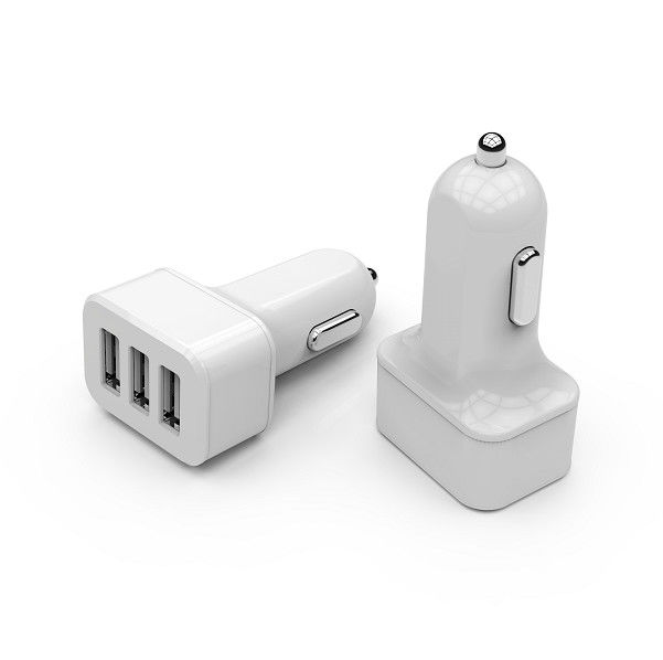 5V4.4A 22W Multi Usb Car Charger Adapter with 3 USB Port Output